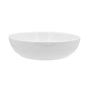 White Bowl; 8.75" x 8.75" x 2", 46 Oz