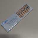 300Pcs Square French Tip Press on Nails, Pink Blue Extra Short Soft Gel Nail Tips, Pre-lasting Acrylic Fake Nails, No Need to File False Nail Tips Extension for Women Nails DIY in 15Sizes