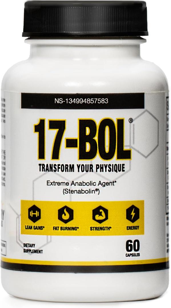 Avry Labs Extreme Anabolic Supplement Pre-Workout Dietary Supplement, Lean Muscle Builder & Fat Burner Supports Protein Synthesis, Testosterone Levels & Muscle Growth Vegan, 60 Capsules BBD: 03/2025