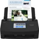ScanSnap iX1600 Wireless or USB High-Speed Cloud Enabled Document, Photo & Receipt Scanner with Large Touchscreen and Auto Document Feeder for Mac or PC, 17 watts, Black