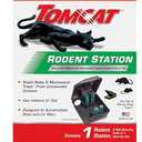 Tomcat Rodent Station, 1 Station with Security Key
Station with 4 Bait-Securing Rods - Fits Rat or Mouse Sized Traps (Baits & Traps Sold Separately), Use Indoors or Outdoors