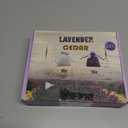 26 Pack Cedar and Lavendar Home Fragrance for Drawers and Closets - Stop Clothes Damage, Cedar Chips and Natural Dried Lavender Sachets Bags