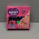 Nail Art Studio for Girls - Birthday Gift - Nail Polish Kit for Kids Ages 7-12 Years Old - Girl Gifts Ideas - Gift Set - Girly Stuff - Polish, Pens, Glitter, Stickers, Gems, Filer - 8 9 10 11 12 Year