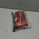 ISAENNE Design Square Classic Chrismas Style Throw Pillow Covers 18"x18" Set of 2, Red Soft Velvet Cushion Cover with Snowflakes Pattern Decor Pillowcases for Bed,Living Room,Outdoor,Car