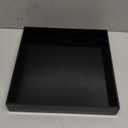 Chunful Black Acrylic Display Box Riser Trophy Base Acrylic Pedestal Stand Block Versatile Trophy Diorama Base and Storage for Photography Props Home Office Decor Showing(12" L X 12" W X 2" H)