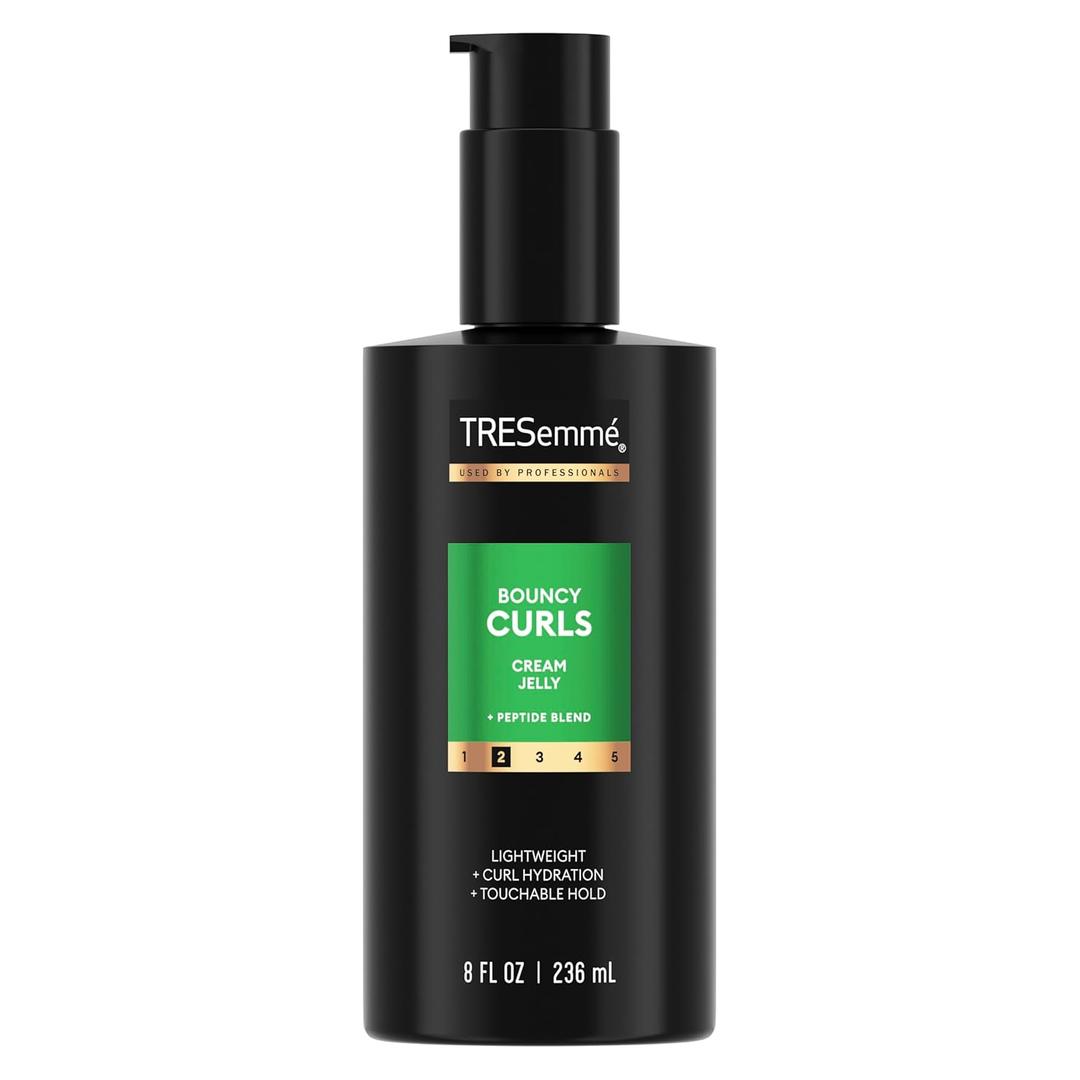 TRESemm Styling Aid 1 ct Bouncy Curls for Lightweight + Curl Hydration + Touchable Hold, with Peptide Blend, 8 fl oz