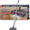 Swivel Cordless Sweeper,Floor Cordless Sweeper, Cordless Electric Sweeper Rechargeable Cordless Sweeper, 360 Direction, Hard Floor Sweeper Roller Sweeper for Home Crumbs,Kitchen, pet Hair, (Dark Gray)