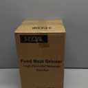 SPZTJK 3-Speed Electric Food Processor: Meat Grinder, Vegetable Chopper & Baby Food Maker - 300W, 2 Bowls (8 Cup Stainless Steel+8 Cup Glass), Quiet Operation