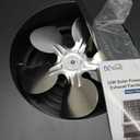 DC HOUSE 32 Watt Solar Attic Fan Solar Powered Roof Exhaust Fan Up to 3000 Sq Ft,2500 CFM Metal Shell Solar Vent Hail and Weather Resistance