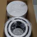 Core 300 Replacement Filter for LEVOIT Core 300S and Core 300-P Air Purifier, 3-in-1 H13 True HEPA Filter Replacement, Compared to Part # Core 300-RF, 2 Pack, White, By Improvedhand