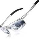 DADA-PRO Polarized Sunglasses Men Sport Driving Sun Glasses Ultralight Al-Mg Mirrored Shades UV400 Protection