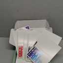 102 Pack Happy Birthday Cards Bulk Box Set with Envelopes 4 x 6 inch, Blank Inside, 6 Designs for Students, Work, Office, Colorful Ombre Font (Plus 102 Pack Envelopes)