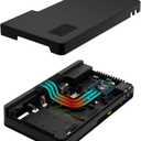 Argon ONE V5 Case Only for Raspberry Pi 5 | Raspberry Pi 5 Aluminum Case, Expandable up to Dual M.2 NVME Drives, Built-in DAC with Microphone, Dual HDMI Port, 30mm Fan