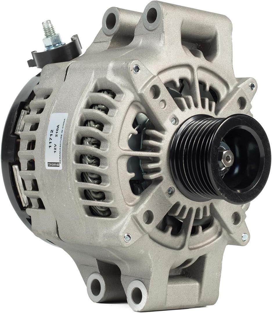 11712 Alternator Compatible with BMW 335i L6 3.0L 2012-2015,740Li L6 3.0L 2013-2015,X5 L6 3.0L 2014-2018 Replacement for 104210-6501 12V 210Amp CW