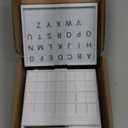 PlayBook'd Magnetic Game Book for Adults Hangman Chess Backgammon Mancala & Spelling Challenge Portable Travel Board Game Set in White 15 Years Old+(1PCS)