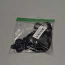 Women flapper feather headband for 1920s theme party Gatsby Headpiece for 20S Party (Black Crystal,Black Feather)