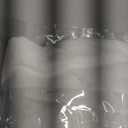 NICETOWN Thick White Linen Curtains 96 inches Long for Bedroom, Adjustable Tie Top Curtains & Drapes Privacy with Light Filtering for Girls Room/Living Room, W52 x L96, 2 Panels