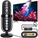 2025 TV Antenna Indoor,Digital Antenna for Smart TV with 1900+ Miles Range,TV Antenna for Local Channels Support 8K 4K 1080p TVs,HDTV Antennas 360° Signal Booster Reception-HD Antena 25ft Coax Cable