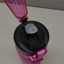 QLUR Water Bottle with Straw, 32oz Motivational Water Bottles with Time Marker to Drink, Tritan BPA Free, 1L Sports Water Bottle with Carry Strap LeakProof for Women Gym Fitness Outdoor (1 Pack)