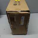 Somdot White Tall Night Stand for Bedroom,Tall 5 Drawers Dresser, Vertical Storage Tower Unit, Nightstand Furniture with Fabric Drawer Organizer in Bedside Kids Dorm Room Closet Laundry Entryway