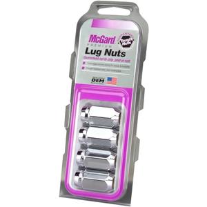 MCGARD 64003 Chrome Cone Seat Style Lug Nuts (M12 x 1.25 Thread Size) - Set of 4