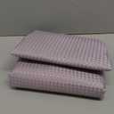 YellyHommy No Hook Shower Curtain with Snap in Liner Set Less Time Beige Waffle Shower Curtain for Bathroom 75" L x 72" W