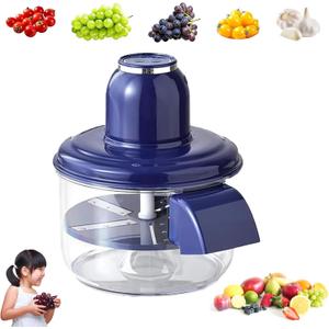 Automatic Vegetable Peeler, Electric Grape Peeling machine stainless steel, Rechargeable Home Kitchen Garlic Peeler Machine for Elderly, Easy to Use - Effortlessly Peels Vegetables and Fruit