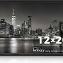 Annecy 12x20 Picture Frame Black1 Pack, Panoramic Picture Frame for Wall Decoration, Classic Black Minimalist Style Suitable for Decorating Houses, Offices, Hotels