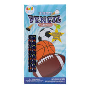 Lolli & Pip™ Sports Pencil Valentines Day Cards, 16 ct
2 Pack