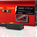 New Upgrades 36 Volt 18 Amp Golf Cart Battery Charger with Voltage Screen Display for EZGO TXT with D Style Plug, 16 Feet, 900w, Full Charge in 4 to 6 Hours, 36v Golf Cart Charger, Trickle Charge