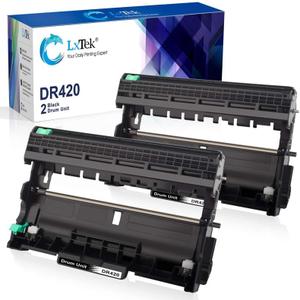 LxTek Compatible DR420 Drum Unit Replacement for Brother DR420 DR 420 TN450 TN 450 to use with HL-2270DW HL-2280DW HL-2240 HL-2240D MFC-7360N MFC-7460DN MFC-7860DW Printer2 Black, High Yield