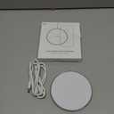 Wireless Charger 20W Max Fast Wireless Charging Pad Compatible with iPhone 11 12 13 14 15 16 Pro/Pro Max, iPhone Xs/XS Max/XR/8 Plus, Air Pods Pro/3/2; for Samsung Galaxy/Note, Galaxy Buds (White)