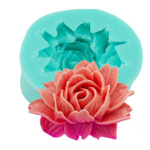 QDMOLDS Chrysanthemum Silicone Mold Flower Fondant Molds For Flower Cake Decoration Chocolate Candy Cupcake Topper Polymer Clay Gum Paste