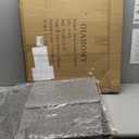 OIAHOMY Laundry Hamper with Lid, 90L(23.8 Gal) Large Wicker Laundry Basket for Bedroom, Handwoven Paper Rope Clothes Hamper with Washable Liner & Metal Frame, Decorative Organizer for Bathroom Grey