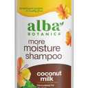 Alba Botanica More Moisture Shampoo, Coconut Milk, 32 Oz (Packaging May Vary)