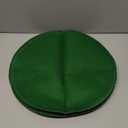 Round Placemats Set of 8 - Machine Washable Linen-Like Cloth Place Mats & Heat-Resistant for Dining Table - Ideal for Family Meals, Daily Use, and Holiday Gatherings (Forest Green)