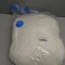 Jiyohai White Round Throw Pillow, 18" Soft Dutch Velvet Round Decorative Throw Pillow Floor Pillow Cushion Circle Pillow for Couch Sofa Bed Chair Car Office Living Room