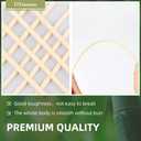 3 x 200PCS 10 inch Bamboo Skewers for wooden sticks BBQAppetiserFruitCocktailKabobChocolate FountainGrillingKitchencrafting and Party. =3mm, More Size Choices 6"/8"/10"/12"/36"