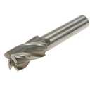 Rannb End Mill 1" Cutting Dia 3/4" Shank Dia Straight Shank 4 Flute End Mill Drill Bit