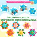 18 Pcs Mexican Paper Flowers Decor for Wall DIY Paper Fiesta Bulletin Board 3D Colorful Mexican Backdrop Decoration for Classroom Back to School Carnival and Holiday Party(Lotus-Shaped,Rainbow)