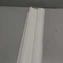 No Drill Cordless Roman Shades for Windows No Tools Roman Shades, Blinds for Indoor Windows, UV Protection (White, 20" W x 48" H)
