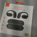 iLive Electronics 16mm Driver Clear Truly Wireless Open Ear Earbuds, Black, IAEBTO34B