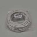 G-PLUG 50FT RG6 Coaxial Cable Connectors Set - High-Speed Internet, Broadband and Digital TV Aerial, Satellite Sky Cable Extension- Weather-Sealed Double Rubber O-Ring and Compression Connectors White