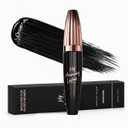My Amazing Lashes 4D Silk Fiber Mascara for Mature Women Over 60, Black Waterproof, Volume & Length, Smudge‑Proof, No Clumping, 1‑Pack