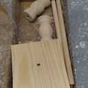 2 Pcs Donut Stand Wooden Square Doughnut Stand Bagel Stand Donut Display Tower for Dessert Table Doughnut Holders for Party Donut Display Stand for Birthday Banquet (Wooden)