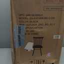 Flash Furniture ZH-8101WR-BK-2-GG Ingrid Dining Chair