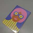 Olimpia Zagnoli Blue Midsized Blank Notebook