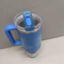 STANLEY Quencher ProTour Flip Straw Tumbler with Leakproof Lid | Built-In Straw & Handle | Cupholder Compatible for Travel | Insulated Stainless Steel Cup | BPA-Free (40 Ounces, Azure Fade)