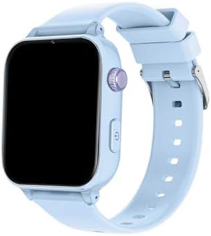 Kids Smart Watch Girls Boys - Smart Watch for Kids Game Watch Gifts for 4-12 Years Old with 26 Games Camera Alarm Video Music Player Pedometer Flashlight Birthday Gift for Boys Girls (3 Blue)