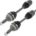 SCITOO Complete Front CV Axle Half Shaft For Ford For Edge 2007-2014, For Lincoln MKX 2007-2015